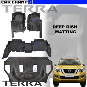 Nissan Terra 2018 to 2026 5D OEM / 5D EXCELLENT / 7D FULLY EXTENDED Deep Dish Matting Thailand Quality 2019 2020 2021 2022 2023 2024 ( Car accessories )