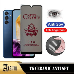 Antigores Layar SAMSUNG M15 5G Ceramic Spy Anti Privacy Terbaru Ponsel