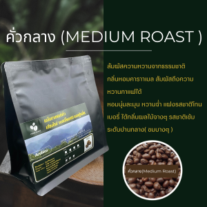 เมล็ดกาแฟออแกนิคเกรดพรีเมี่ยม เกรดA เชียงใหม่ วอชด์โพรเซส ดอยปู่หมื่น กาแฟอราบิก้า100% กาแฟสดคั่วบด บรรจุถุงซิปล็อคติดวาล์ว 250 กรัม