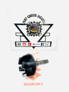 AS KIPAS POMPA RADIATOR WATER PUMP WATERPUMP SHAFT IMPELLER SUZUKI SATRIA FU FI GSX 150 GSX R 150 GSX S 150 BANDIT 150 MURAH BARU ORIGINAL ASLI SUZUKI DIJAMIN 100%