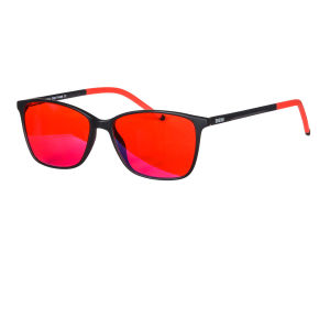 Red lens glasses better sleep glasses women Blue light blocking Computer GLasses Women Orange lens gaming glasses for long time
