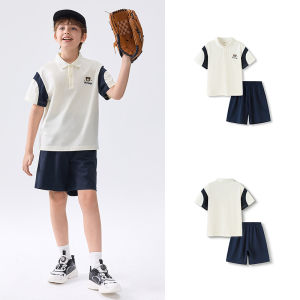 balabala Boys Two Piece Set Summer Thin School Style 2025
