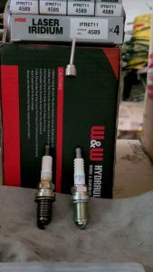 IFR6T11 (SK20R11) Toyota Camry Altis Wish Estima Alphard Vellfire Harrier NGK 4589 Laser Iridium Spark Plug