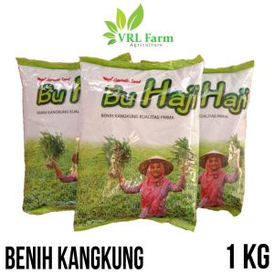 Benih Bibit Kangkung Kualitas Prima Bu Haji 1Kg