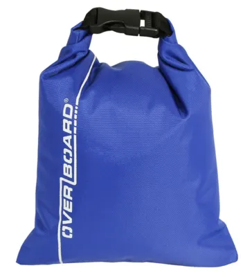 Overboard Waterproof Nylon Dry Pouch 1 Litre Multipurpose Travel Sports Outdoor