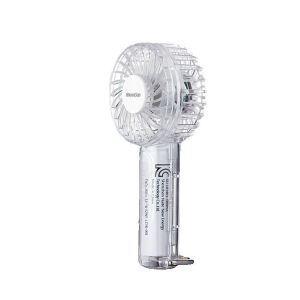 MeeGoo Mini Handheld Fan 3 Gears Portable Fan 1200mah Long Battery Rechargeable Fan Small Handheld Fan for Student Type-C Charging Port