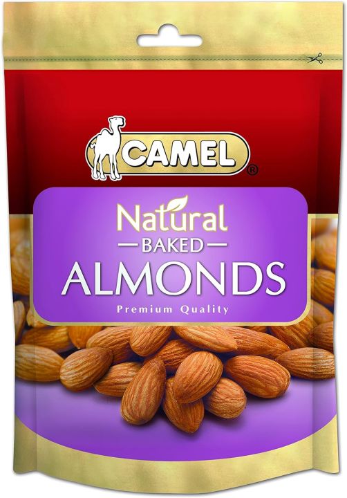 Camel Natural Baked Almonds 400g from Singapore | Lazada