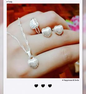 925 silver 3Pair Send the box