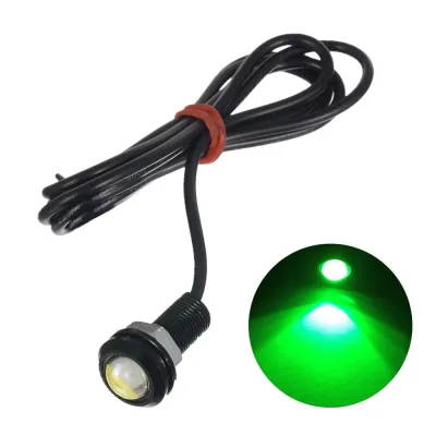 ไฟตาแมว LED (ราคาต่อ 1 ดวง) 18มิล/23มิล สว่างมาก กันน้ำ รถยนต์ / มอไซ / กระบะ / 6ล้อ ไฟหรี่ ไฟเลี้ยวแต่ง ไฟหน้าแต่ง ไฟตัดหมอก L313