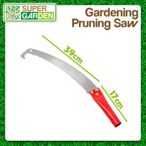 Dual Hook Gergaji Pokok 600mm Garden Tree Pruning Saw Tree Cutting Saw Tree Branches Cutter