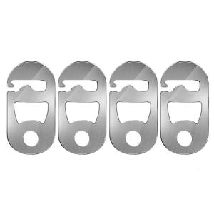 Nhanh chóng phát hành Lều Móc khóa thắt nút điều chỉnh nonslip Phụ Kiện Cắm Trại Ngoài Trời kết cấu thép không gỉ cho lều