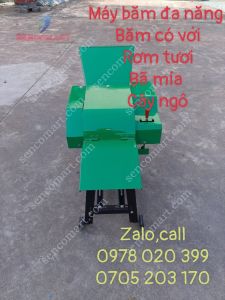 Máy băm cỏ đa năng lô tự cuốn công suất 3kw