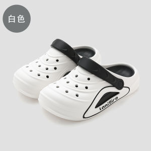[Free Shipping] Outdoor Sports Perforated Sandals For Men New Summer Model Casual Non-Slip Thick-Soled EVA Perforated Shoes For Men