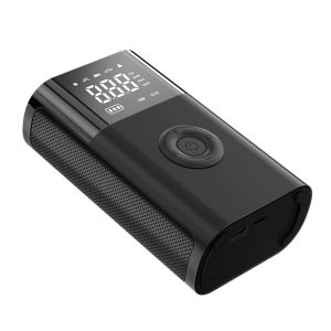 ปั้มลมอัตโนมัติแบบพกพา เครื่องปั๊มลมไฟฟ้า ที่สูบลม เติมลมยางแบบพกพา Portable Electric Air Pump