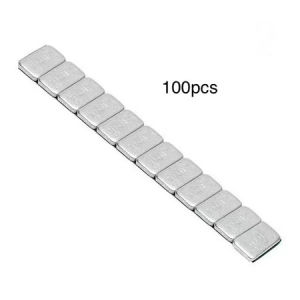 50/100pcs Wheel Balance Weights Car Motorcycle Alloy Wheel Adhesive Balancing Weight Strips 5gx12