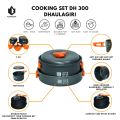 Cooking Set Dhaulagiri DH-300 - Alat Masak Panci set Outdoor Gunung - Nesting - Coking Set Naik Gunung. 