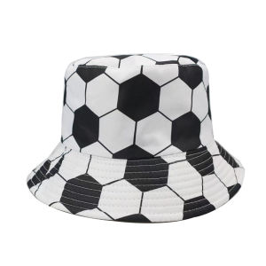 Hot-selling World Cup-themed football bucket hat fashionable and unique outdoor casual hat