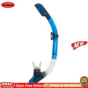 [VODF] Adult Swimming Diving Silicone Breathing Hose Diving Tube for Snorkelling Swimming Training Snorkel Snorkeling Gear