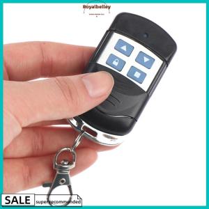 【ROYALBELLEY】 1Pc 4 Buttons 433MHZ Rolling Code Gate Garage Door Opener Cloning Remote Control