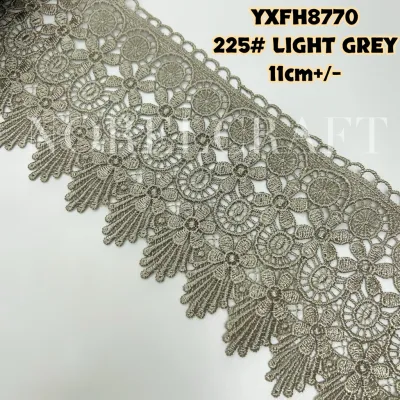 YXFH8770[1METER]CHEMICAL FLOWER LACE/EMBROIDERY LACE/RENDA SULAM BUNGA/RENDA BAJU/RENDA BUNGA/LACE SULAM/LACE FLOWER