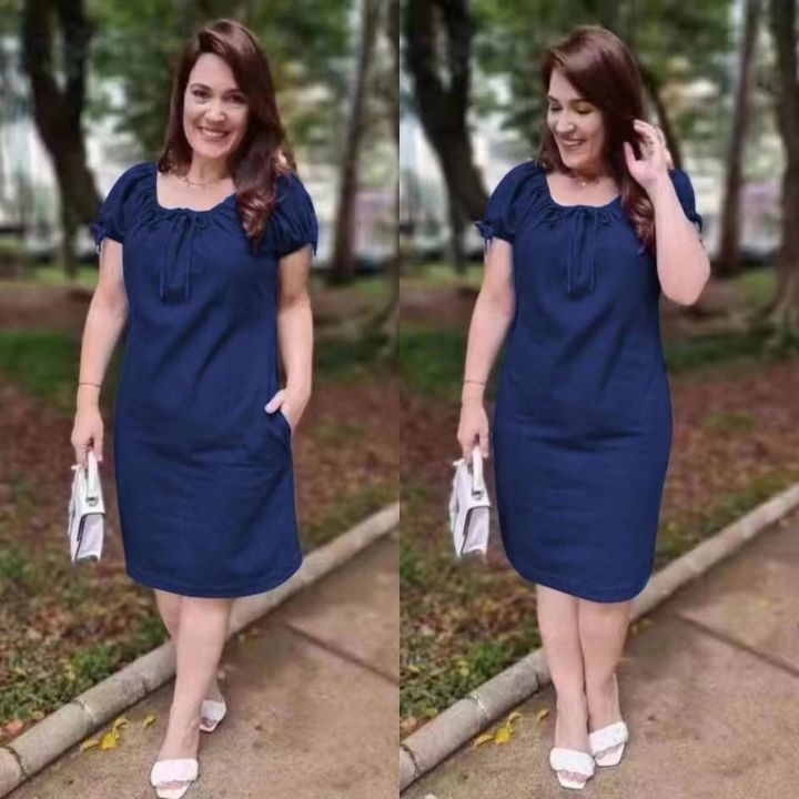 Lazada denim dress sale