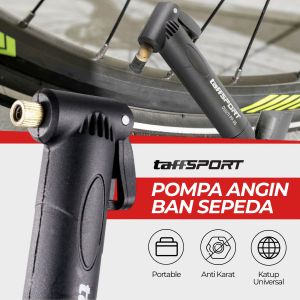 Pompa Angin Ban Sepeda Sepak Bola Basket Balon Tangan Manual Portable Bike Pump PP-05