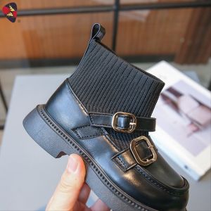 Katerina Fashion Korean Ankle Garter Boots Shoes Kids For Girl #H-93M