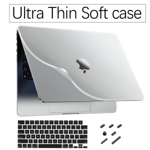 flexible Soft Case for 2024 2023 Macbook air 13 m4 2025 A3240 m3 A3113 A3114 Pro 13 14 16 inch A2681 Air M1 A2337 A2338 Matte Clear laptop cover