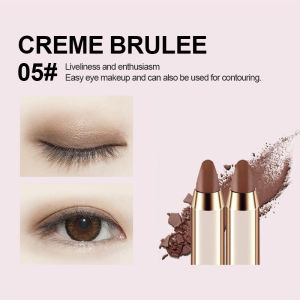 Double End Glitter Eye Shadow Stick Eyeshadow Pencil Waterproof Sweat-Proof Cosmetics Long Lasting Highlighter Shimmer Eyeshadow Makeup Pen