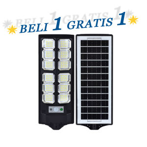 【Garansi satu tahun】lampu tenaga surya 1000 watt lampu solar cell IP67 tahan air lampu outdoor dapat dikendalikan dari jarak 0 biaya listrik