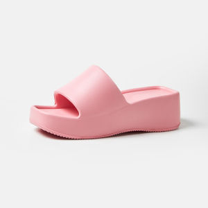 [Free Shipping] Womens trendy thick-soled outdoor sandals wedge-heeled slip-on sandals comfortable soft-soled outdoor sandals