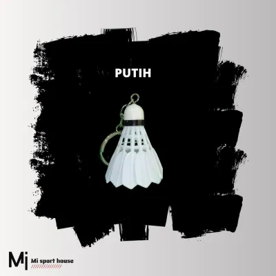 Gantungan Kunci Rantai Kunci Keychain Shuttlecock Badminton Mi Sport House - Pelbagai Warna