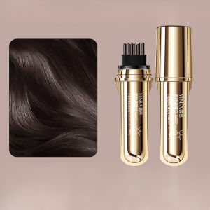 Instant Hair Touch Up Pen Gray Hair Cover Pen Quick Color Long Lasting Waterproof Temporary Hair Color Natural Concealer Pen