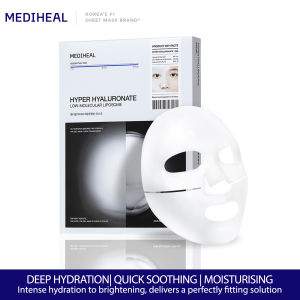 MEDIHEAL Hyper Hyaluronate 34g - Deep Hydration Gel Mask for Quick Soothing Concentrated Moisturizing