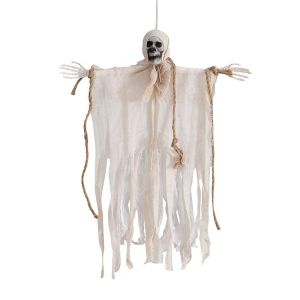 MMLUCK Đáng sợ Ma treo Halloween Thực tế Hài Hước Đồ trang trí Ma treo Trang trí bộ xương Vải Ma treo gạc Lễ Hội ma