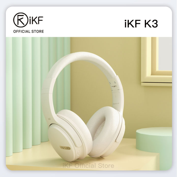 iKF K3 Bluetooth Over Ear Headphone Wireless Wired Headset Built