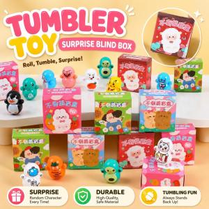 Super Cute Tumbler Blind Box Mainan Kotak Buta Tumbler Surprise Blind Box Small Gifts for Kid Toys