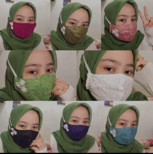 MASKER WAJAH MASKER BRUKAT MASKER CANTIK MASKER PESTA MASKER HIJAB