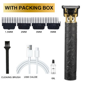 Electric Hair Trimmer USB Rechargeable Machine Barber For Man Professional Beard Clippers