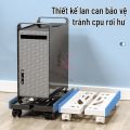 Kệ để cây máy tính, Giá đỡ Case PC di động, Có thể điều chỉnh độ rộng, tiện lợi. 
