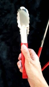 Free 40บ‼️ - ที่คีบสแตนเลส ด้ามจับกันความร้อน, การลื่น คีบอาหาร ขนมปัง, คีบปิ้งย่างบาบีคิว อาหารทะเล สำหรับครัว