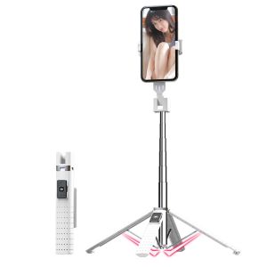 JY Selfie Stick Tripod Mobile Phone Gimbal Stabilizer with Lights Anti Shake Handheld Video Shooting Vlog Tripod
