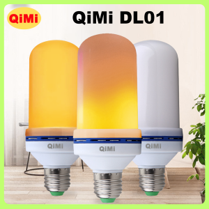 Đèn LED Hiệu Ứng Ngọn Lửa QiMi DL01 - Lắp Đặt Dễ Dàng Tiết Kiệm Điện Decor Quán Cafe Cửa Hàng