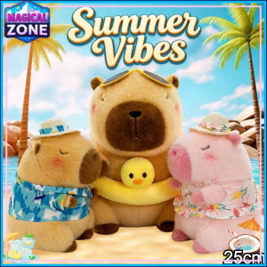 Capybara Stuffed Toy Summer Style Plush Doll Cute Plushie Birthday Gift for Boys and Girls