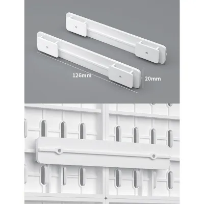 IKI New Pegboard DIY Desktop Organizer Office & Home Display Wall Rack Display Wall Mounted Hole Board Wall Organizer洞洞板