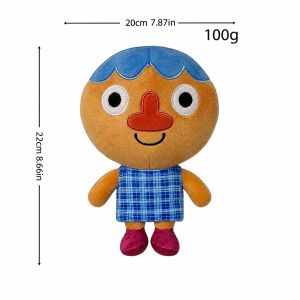Super Simple Songs Plush Doll Kernel Jelly PomPom Cute Cartoon Stuffed Toy Soft Plushies for Toddlers Kids Educational English Learning Toy Birthday Gift