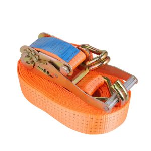 Vision Lifting 8 Cargo Straps Cargo Rope Metal Buckle Ratchet Tie-Down Lashing Belt for Car motor bike 2.5Meters