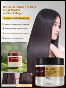 Masker Rambut Keratin Masker Rambut 100g Perawatan Rambut Kering Masker Ajaib Keratin untuk Rambut Bersinar Masker Rambut Keratin Karseell Karsel Kolagen Perbaikan Ekstrak Maca