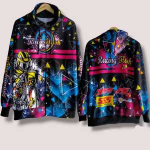 Racing Flash-Jaket Racing bahan lotto elvana