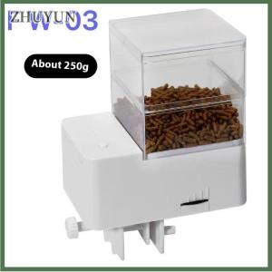 ZHUYUN Led Aquarium Kỹ Thuật Số Fish Tank 500Ml Thông Minh Kỹ Thuật Số Tự Động Cá Trung Chuyển Với Hẹn Giờ Cho Ăn Vật Nuôi Cá Thực Phẩm Dispenser Thực Phẩm